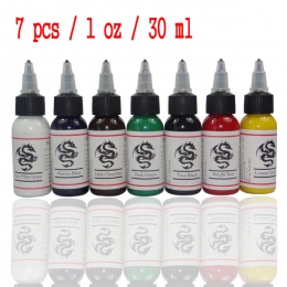 7色龙纹色料30ML...