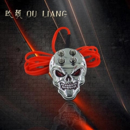 新款加厚骷髅头脚踏-...